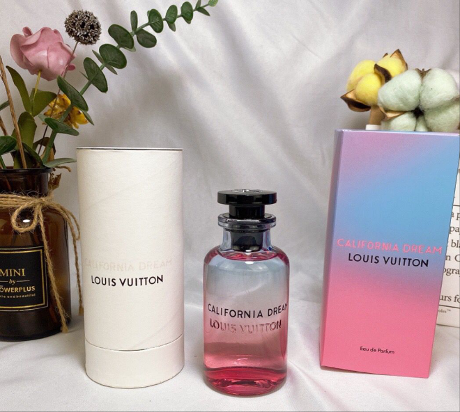 LV California Dream 20 years new fragrance EDP100ml blue powder gradient bottle body