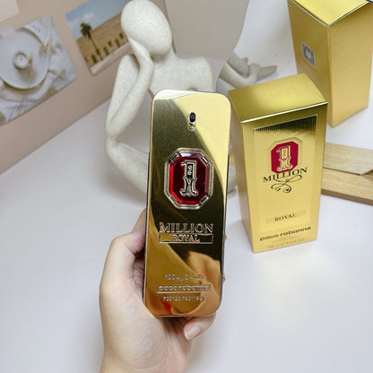 Pago Royal Million Gold Gold for Men Perfume 100ml Paco Rabanne Million Royal Strong wood scent